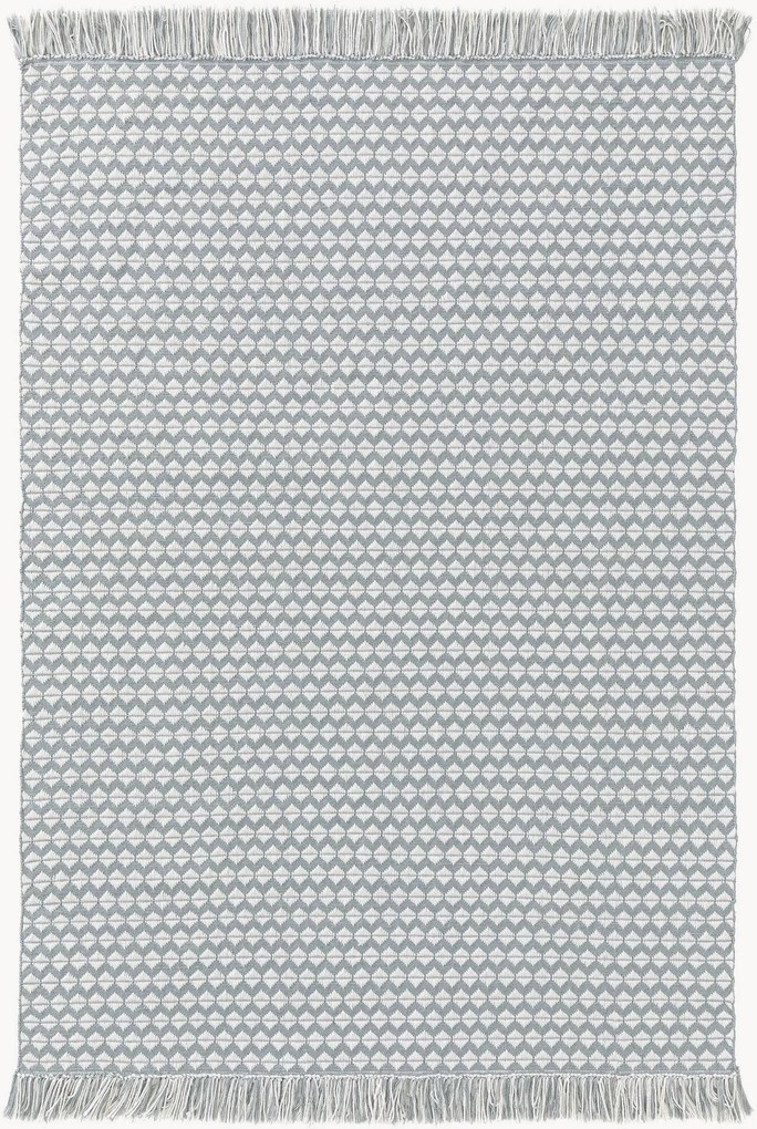 Tapete para interior e exterior com franjas Morty