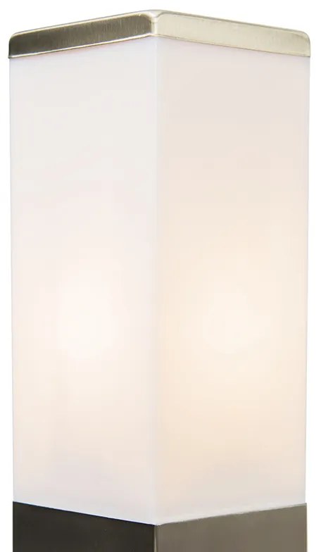 LED Candeeiro exterior inteligente 45 cm aço incl. Wifi P45 - Malios Moderno,Design