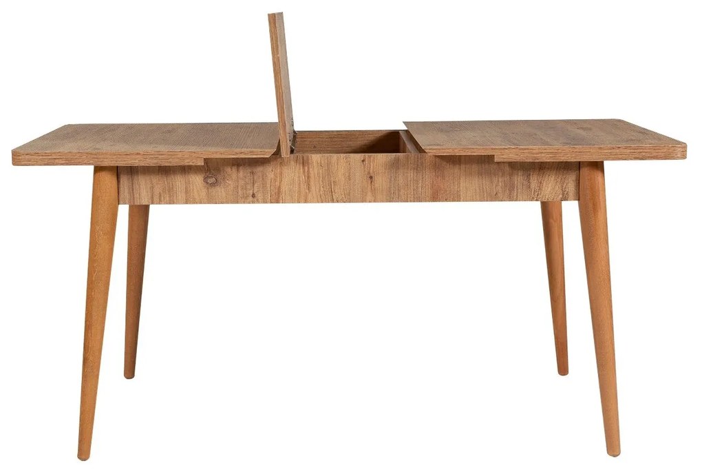 Conjunto de Mesa de Jantar Extensível e Cadeiras Vina – Pinho Atlântic