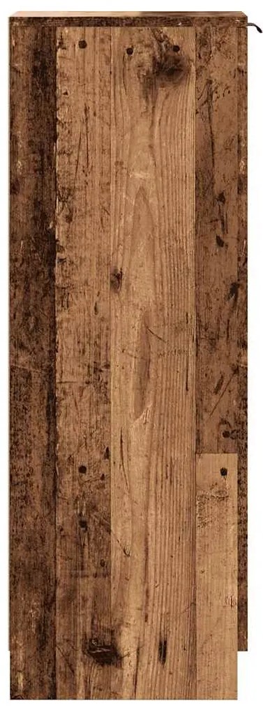 Sapateira 29,5x35x100,5 cm derivados de madeira madeira velha