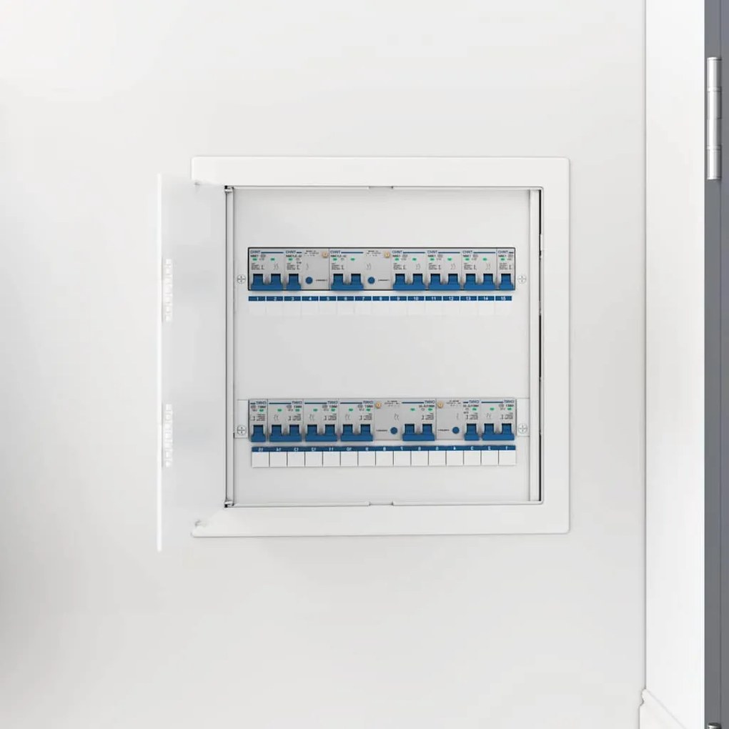 vidaXL Painéis de Acesso Branco 35 x 35 cm Plástico ABS