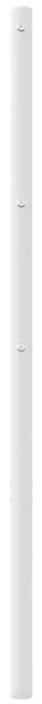 Cabeceira de cama 80 cm metal branco