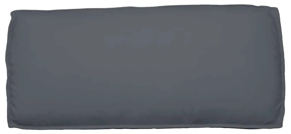 Capa de Almofada para Palete - Assento/Costa Antracite 120x50x12 cm -