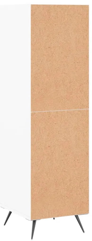 Sapateira 30x35x105 cm derivados de madeira branco brilhante