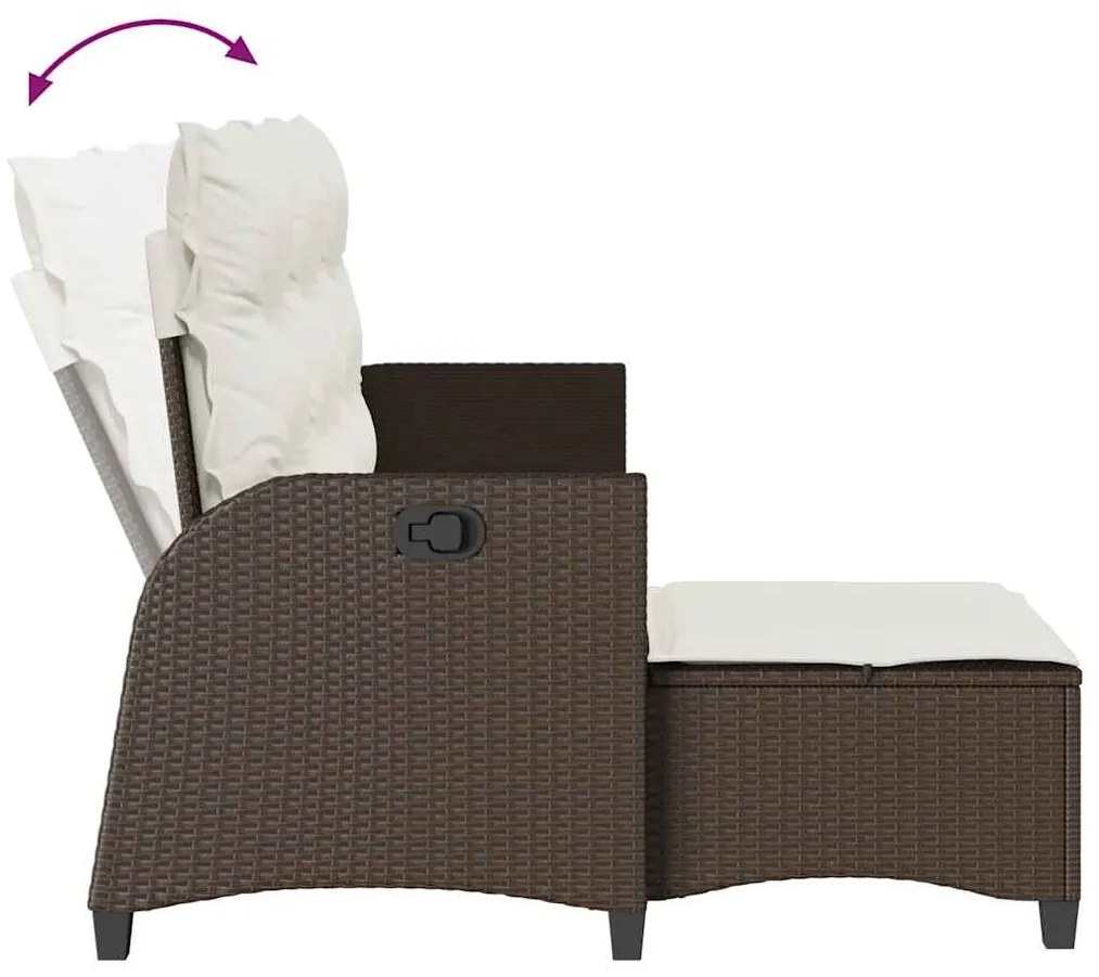 3 pcs conjunto sofás de jardim com almofadões em L vime PE