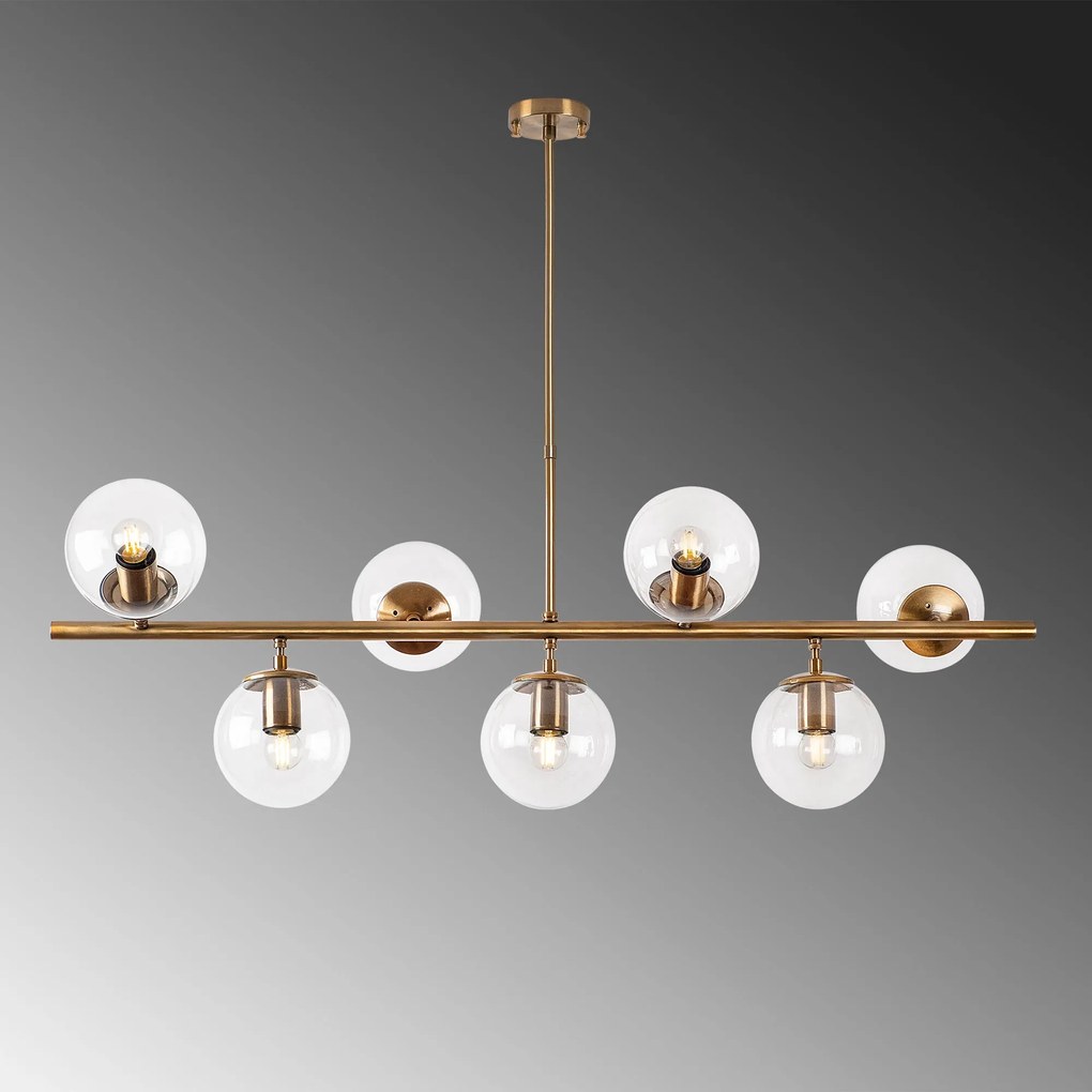 Candeeiro de Teto Fazli – Vintage – 113 x 40 x 46-85 cm