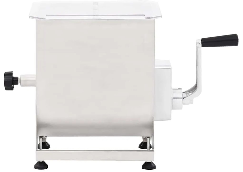 Misturador de carne prateado aço inoxidável