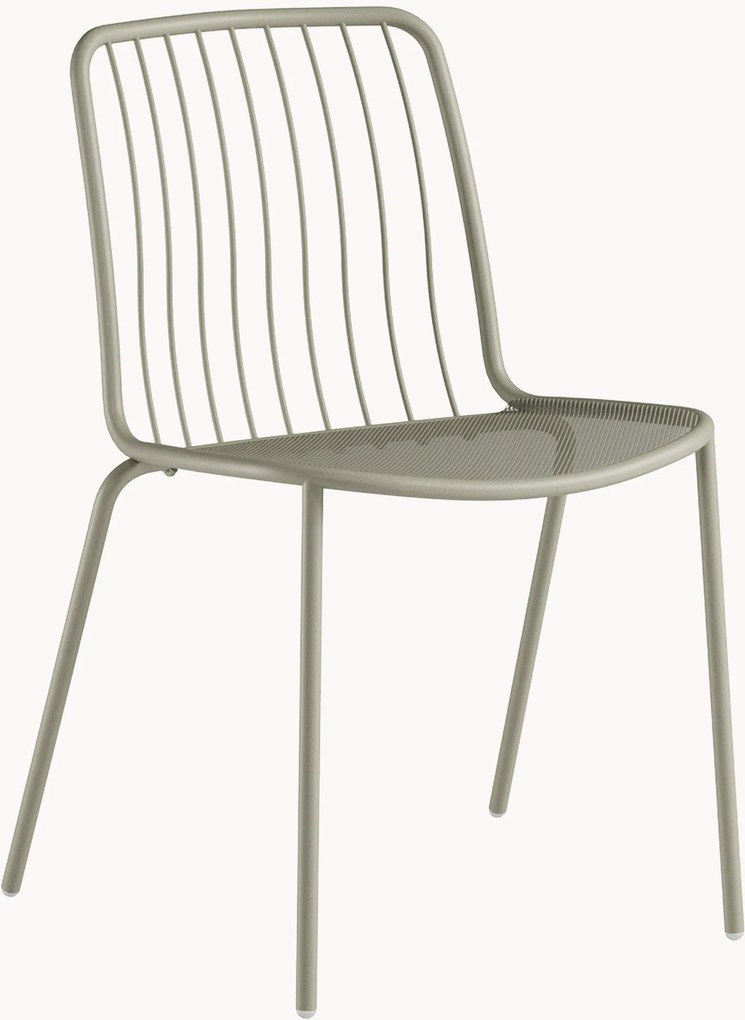 Cadeiras empilháveis para jardim Alisea, conjunto de 2