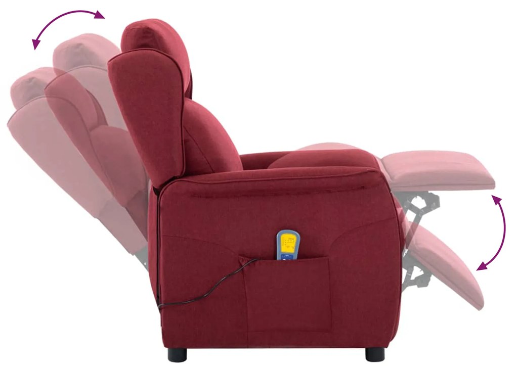 Cadeira de Massagem Vermelha