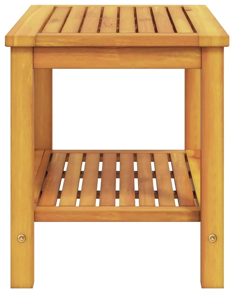 Mesa de Café 70x40x45 cm Madeira de Acácia Sólida