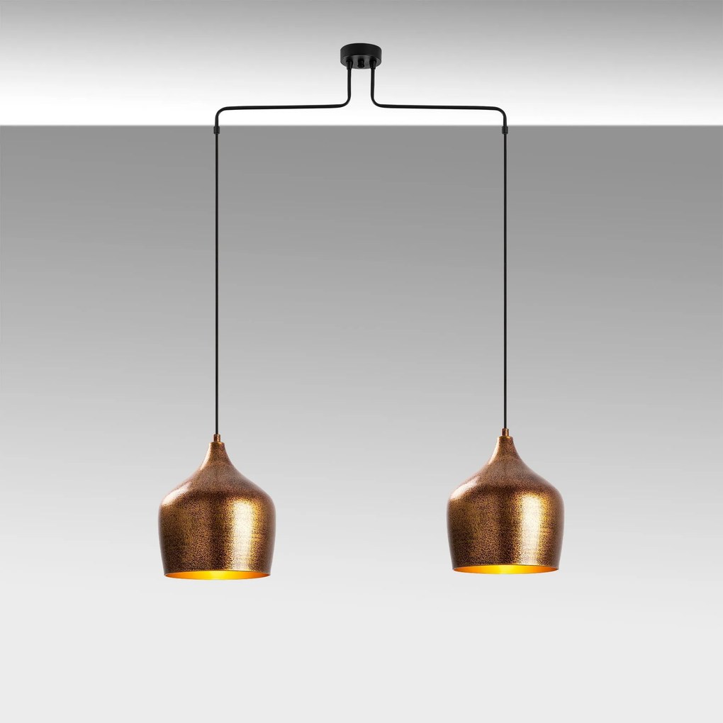 Candeeiro de Teto Murek – Patina – 90 x 20 x 138 cm