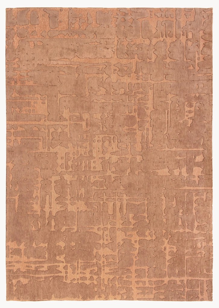 Tapete jacquard com relevo Baobab