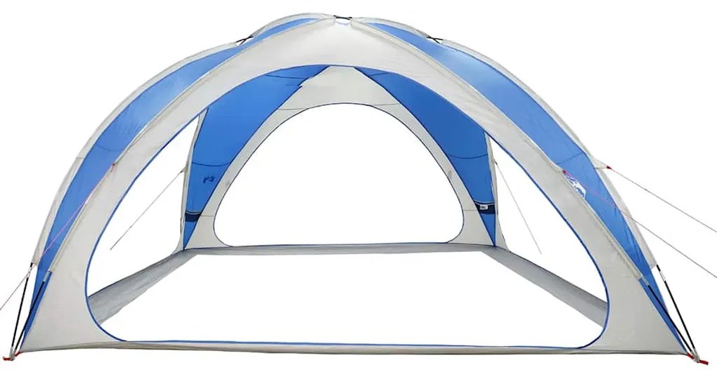 Tenda de festas impermeável azul ciano