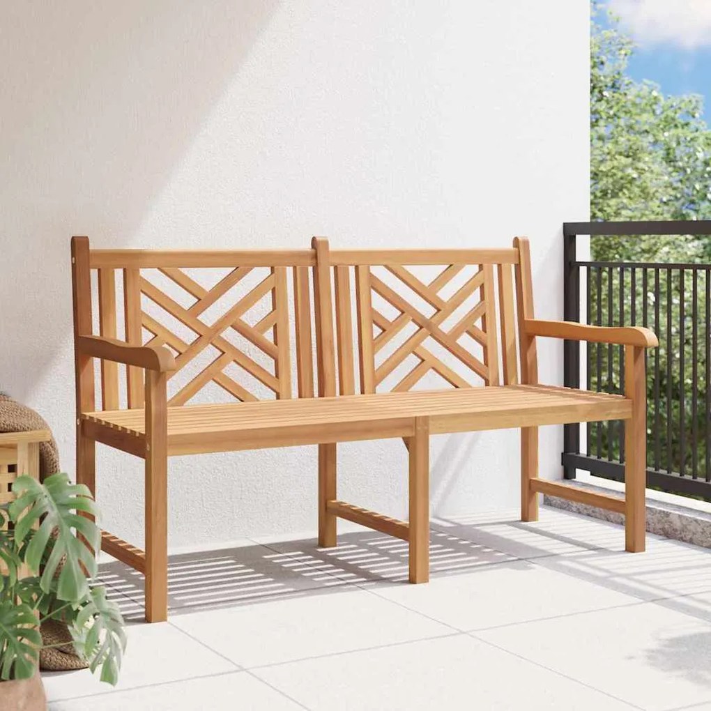Banco de jardim Castanho 150 x 60 x 90 cm