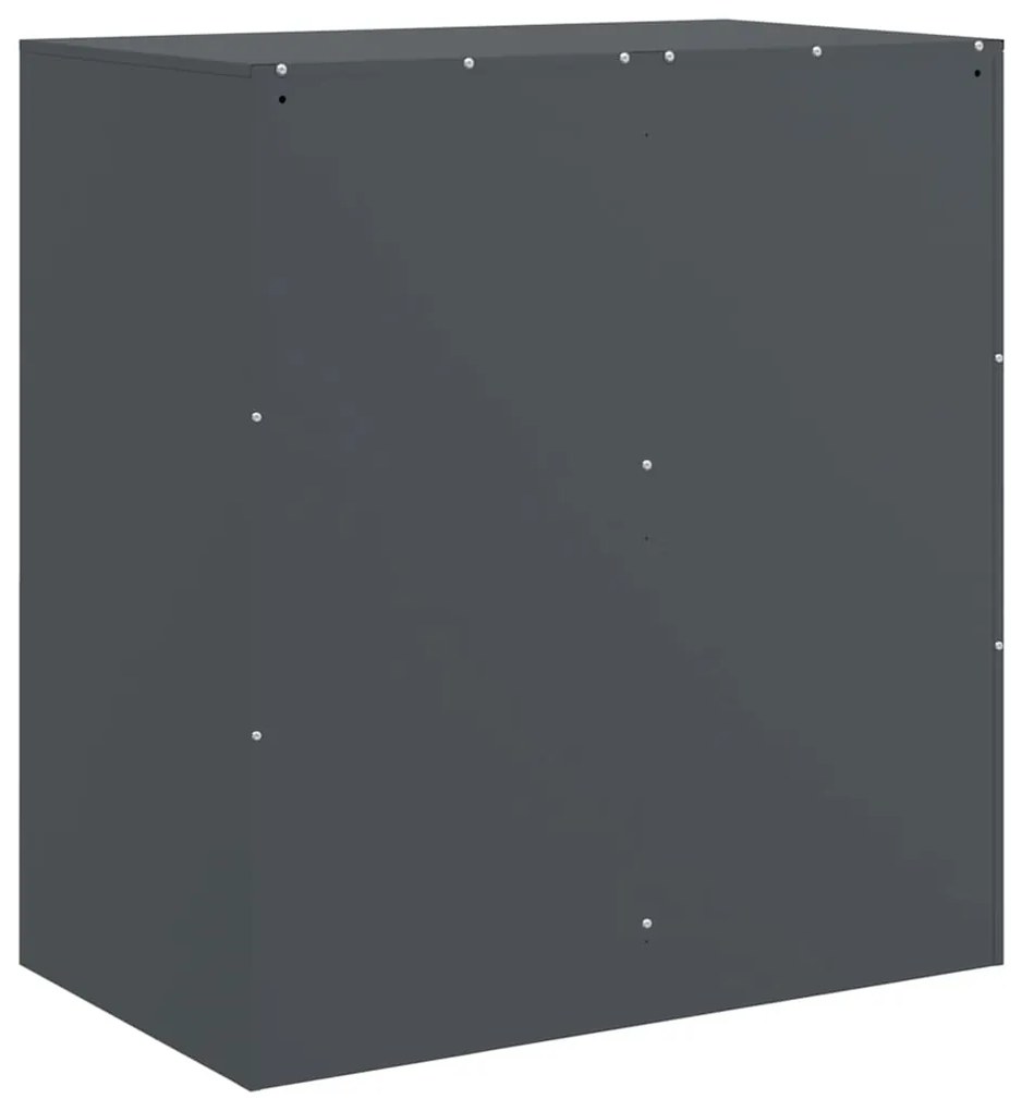 Aparador 67x39x73 cm aço antracite