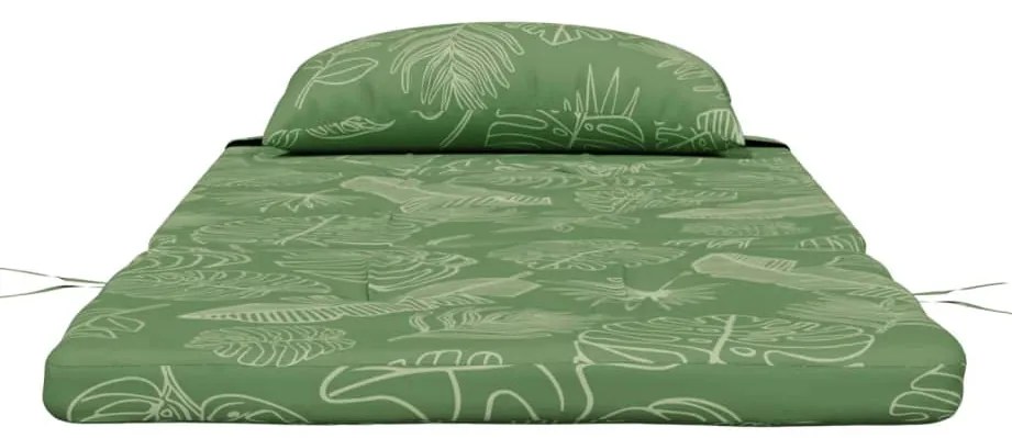 Almofadões cadeira adirondack 2 pcs tecido oxford padrão folhas