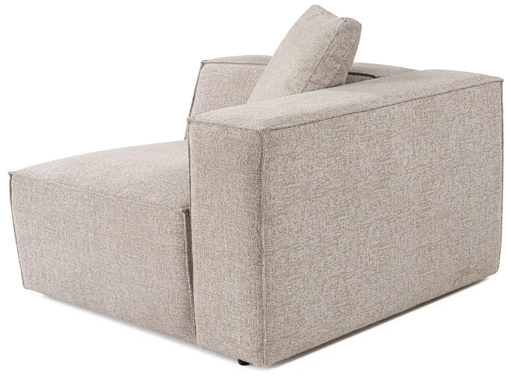 Sofá de 1 Lugar Lora – Mocha – 110x108x65 cm