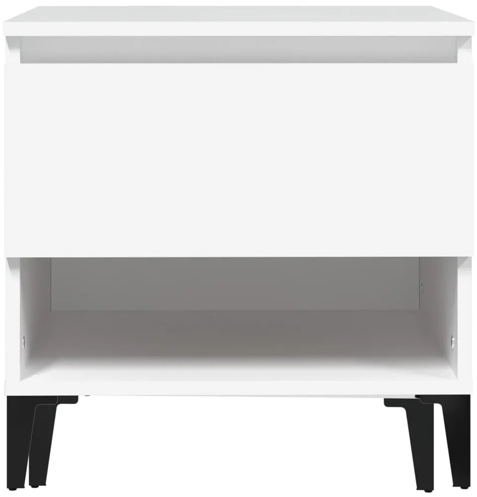 Mesa de apoio 50x46x50 derivados de madeira branco