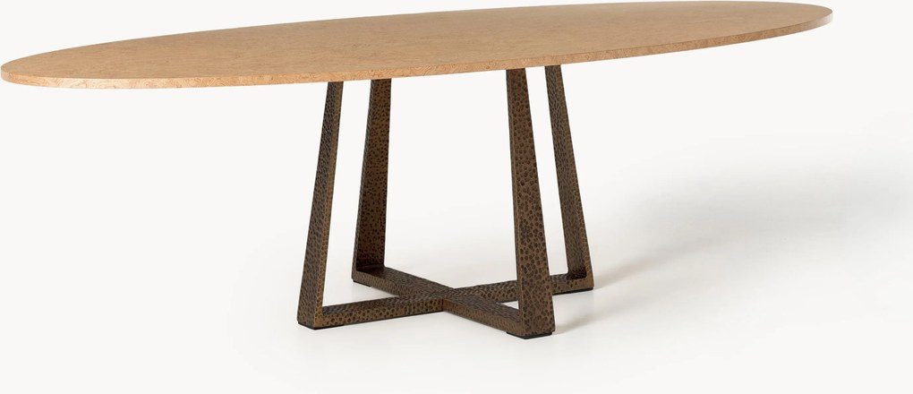Mesa de jantar oval Amella, vários tamanhos