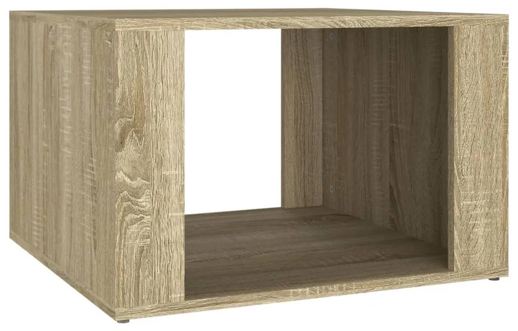 Mesa de cabeceira 57x55x36 cm derivados madeira carvalho sonoma