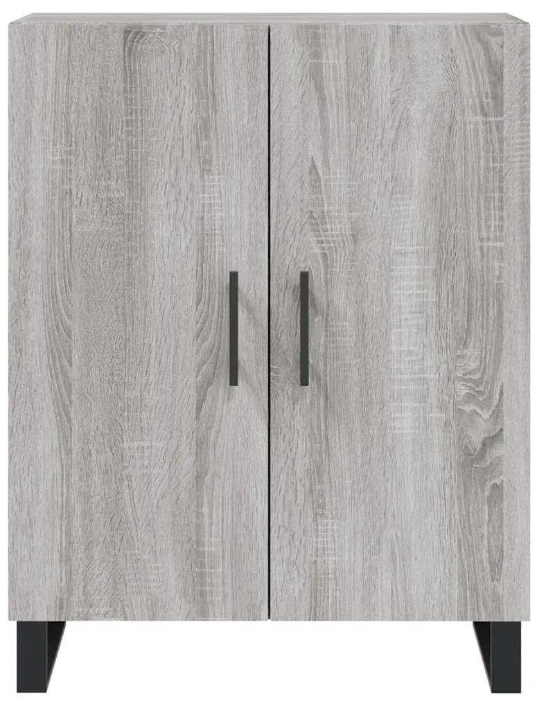 Armário alto 69,5x34x180 cm derivados de madeira sonoma cinza