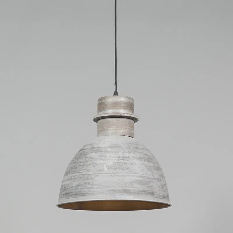 Conjunto de 2 Pendentes Rústicos Cinzentos - Dory