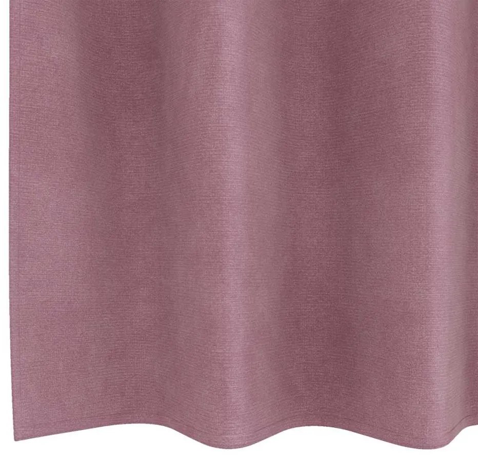 Cortinas Blackout vidaXL com Ilhós 2 pcs Veludo Rosa Escuro
