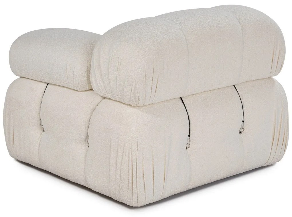 Sofá de 1 Lugar Bubble – Branco – 95x95x75 cm