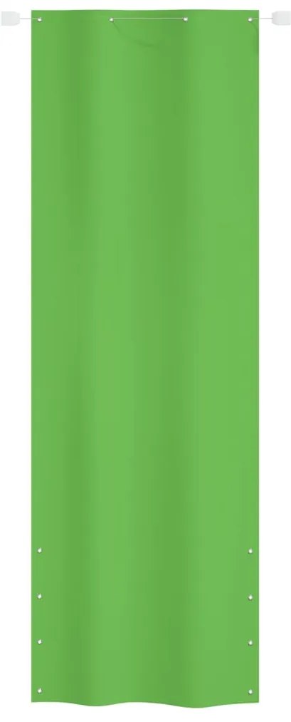 Tela de varanda 80x240 cm tecido oxford verde-claro