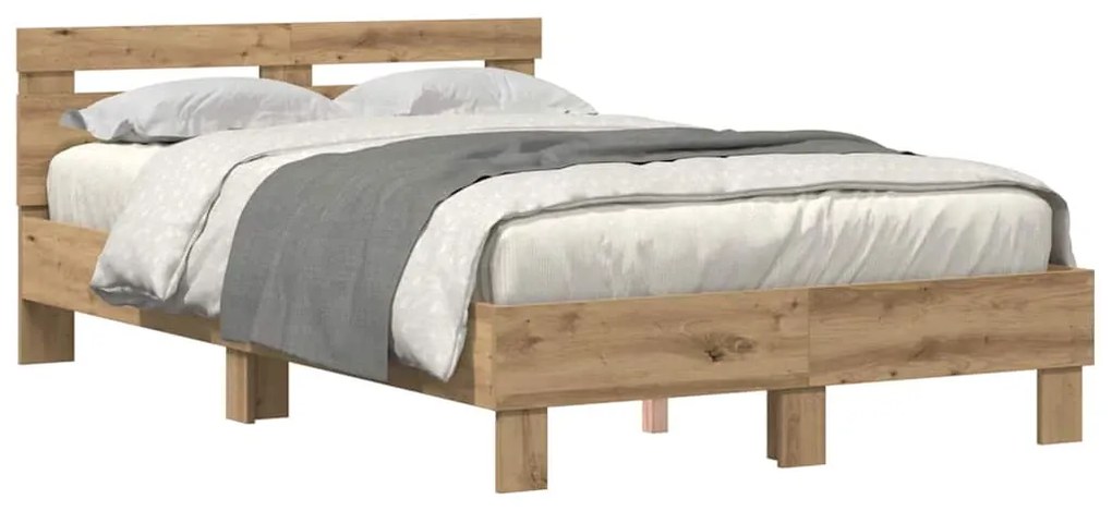 Estrutura de Cama de Carvalho Carvalho Artesanal