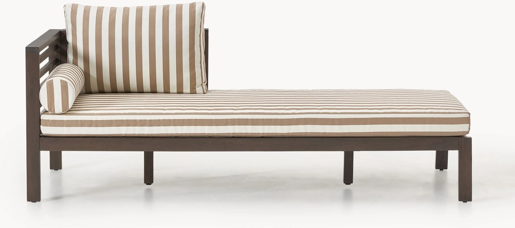 Cama de dia para jardim em madeira de acácia Bo