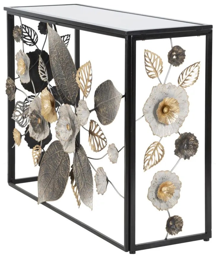 MESA CONSOLA GLAM DARK 111,8X41,9X80 CM MULTICOLORIDO