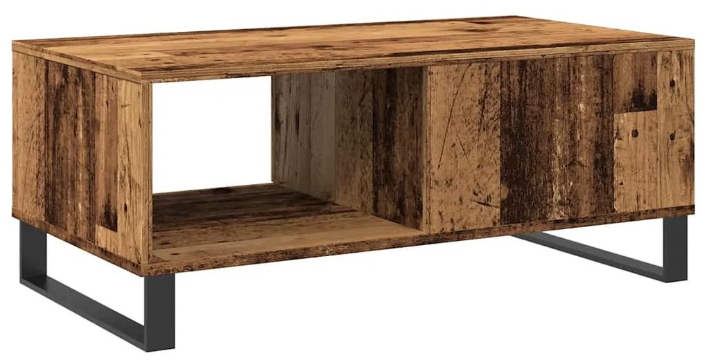 Mesa de centro 90x50x36,5 cm derivados de madeira madeira velha