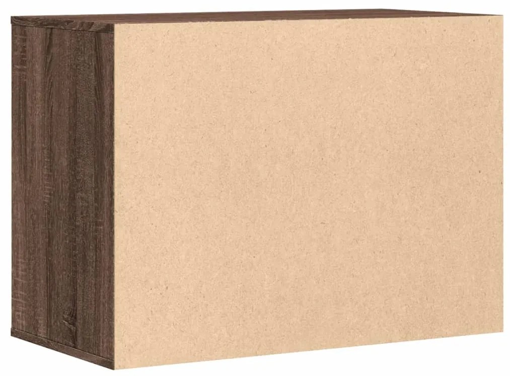 Cómoda com 3 Gavetas - 80x41x58 cm - derivados de madeira - carvalho c