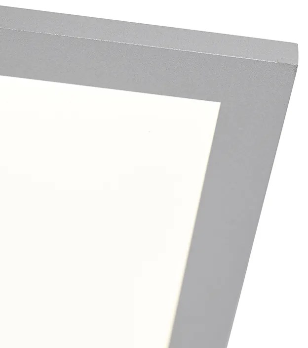 Candeeiro de teto branco 120 cm com LED - Liv Moderno