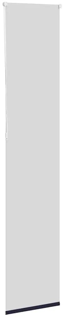 Persiana de enrolar 50x230 cm largura tecido 45,7 cm poliéster