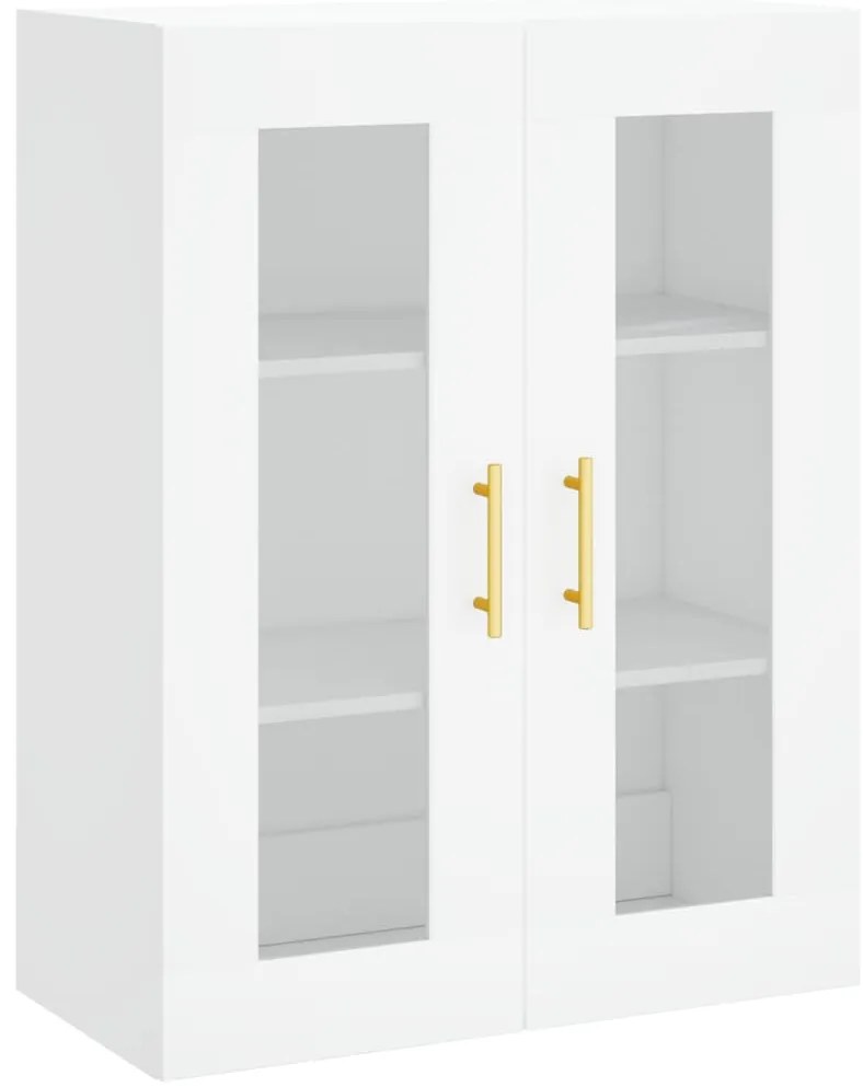 Armário alto 69,5x34x180 cm derivados de madeira branco