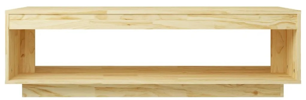 Mesa de centro 110x50x33,5 cm madeira de pinho maciça