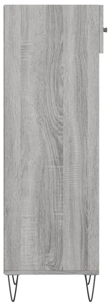 Sapateira 30x35x105 cm derivados de madeira cinzento sonoma