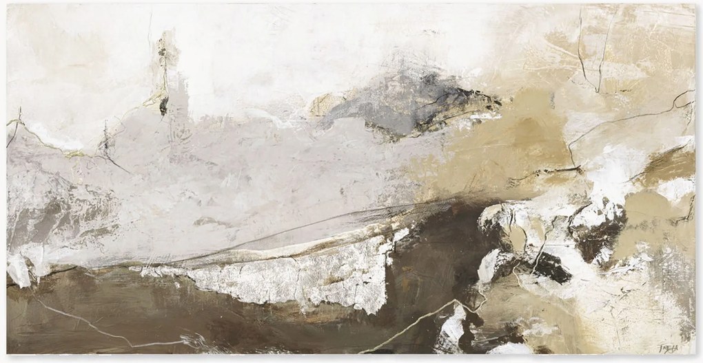 Quadro em tela pintado à mão Case Of Clay