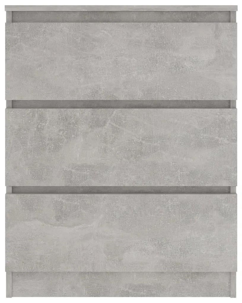 Aparador 60x35x76 cm derivados de madeira cinzento cimento