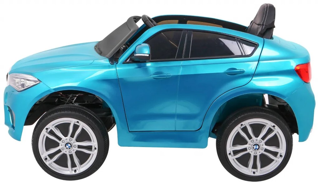 Carro elétrico para Crianças BMW X6M Azul pintado