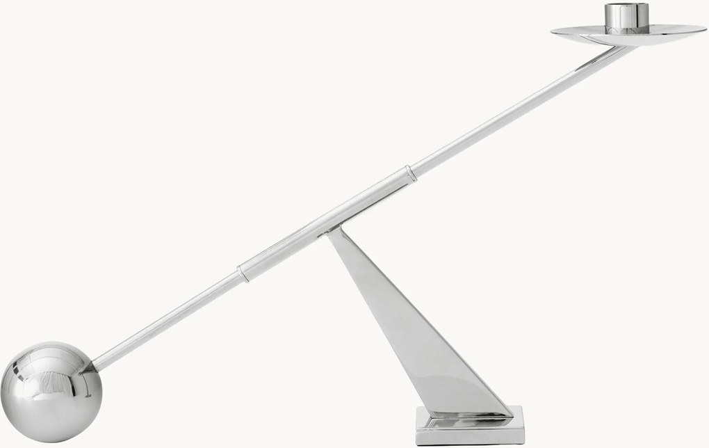 Castiçal de design em metal Interconnect