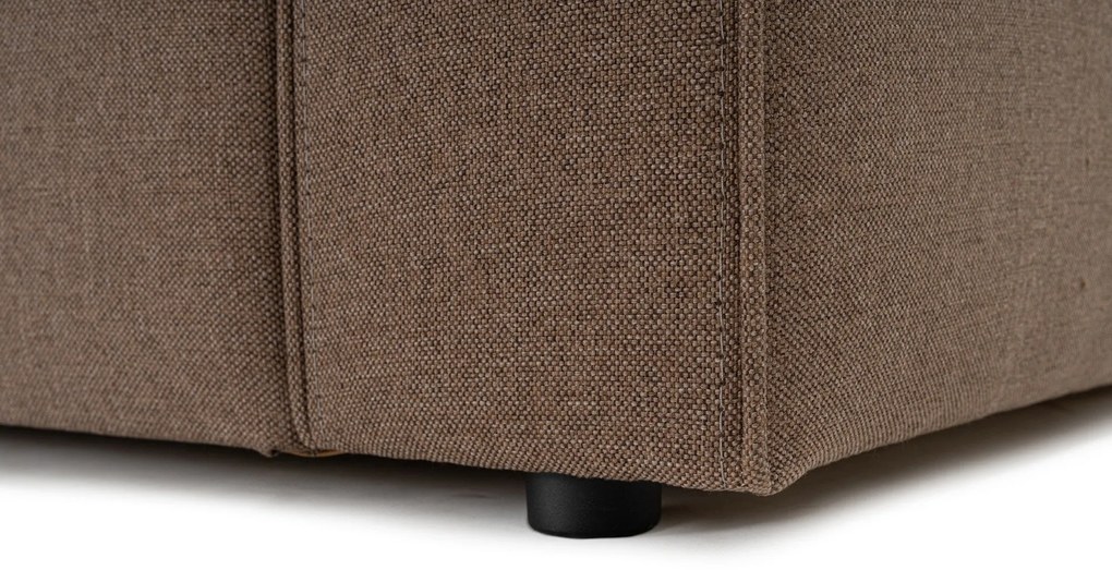 Sofá de Canto Mora XL – Castanho – 320 cm x 69 cm x 180 cm