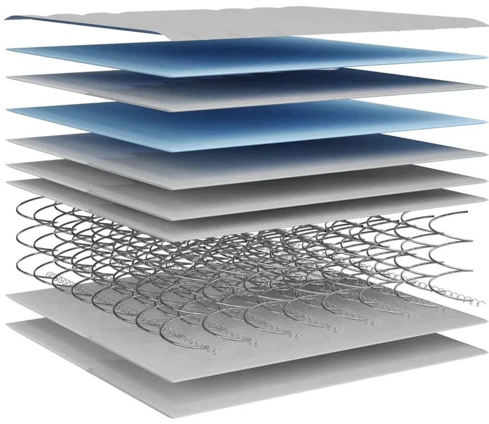 Colchão de molas bonnell médio 90x200 cm