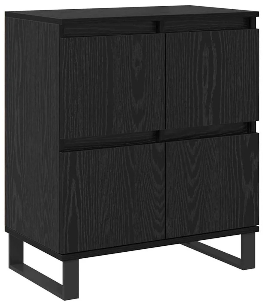 Buffet Preto 60 x 35 x 70 cm Madeira processada