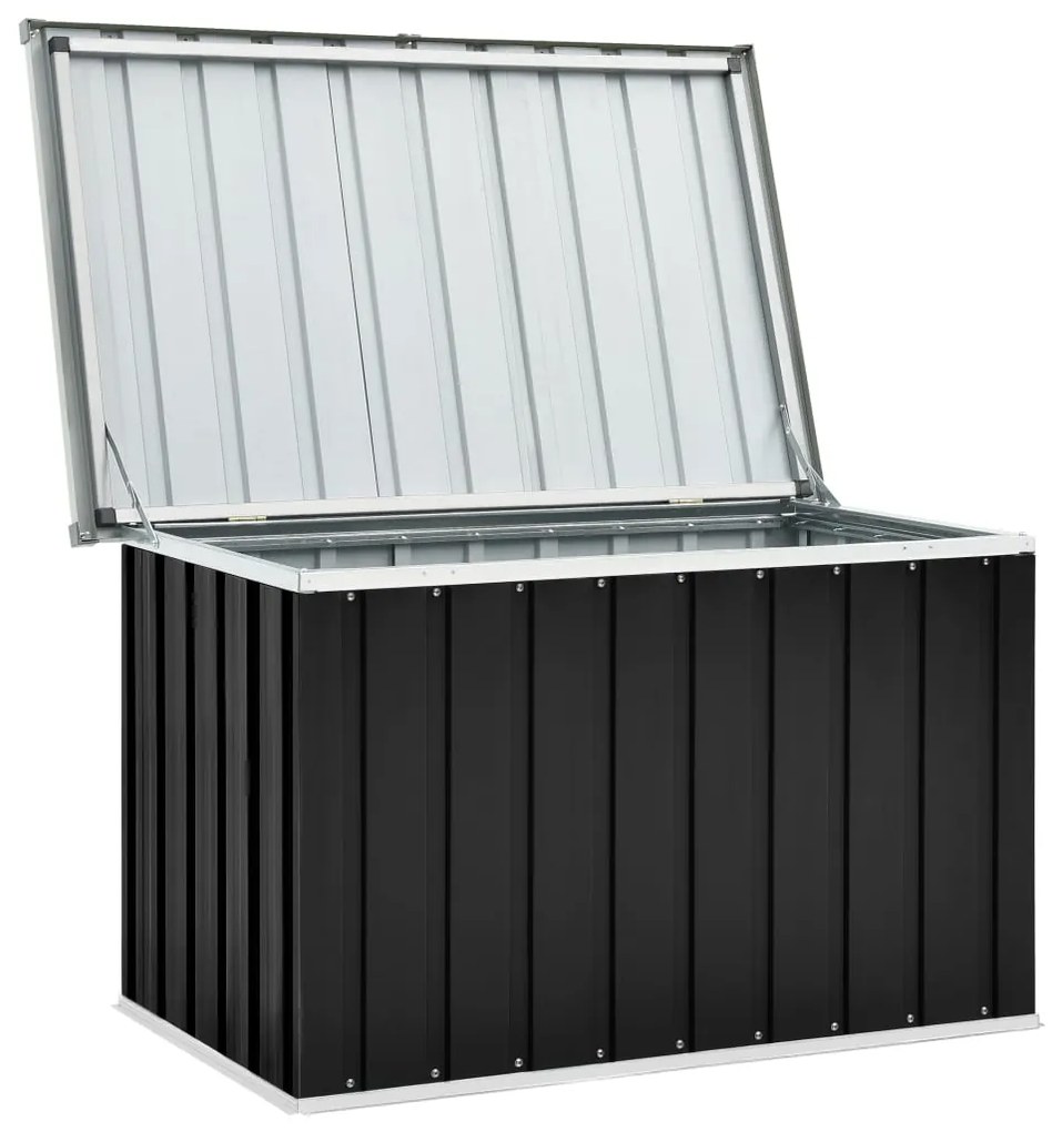 Caixa de arrumação para jardim 109x67x65 cm antracite