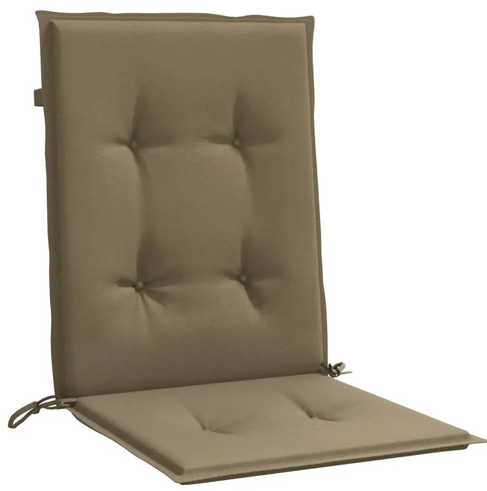 Almofadões lombares p/cadeiras 2pcs 100x50x4 cm mesclado tecido