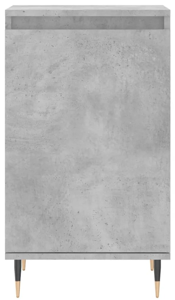 Aparador 40x35x70 cm derivados de madeira cinzento cimento