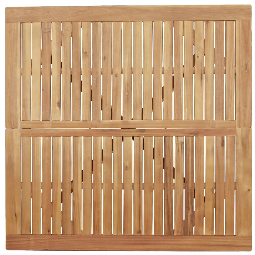 Conjunto de jantar p/ jardim 5 pcs madeira de acácia maciça